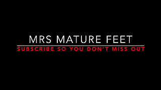 Mrs Mature Feet Big White Granny Pants Request for a Fan 491