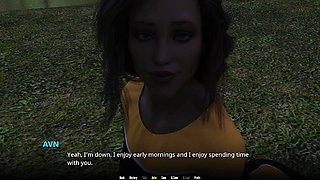 Wvm - Young Brunette Strips and Gives Hard Cock a Hungry Blowjob