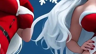 Santa Claus Sexy Pose NSFW Version (ai Animation)