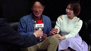 Small tit GF gives POV blowjob on my denim