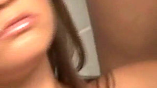 Filthy Three Scene-4 Busty Blonde MILF Rita Faltoyano Sucking Two Big Cocks in the Bathroom