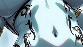 95 My Floral Girlfriend Doing Sexy Pose (ai Animation)