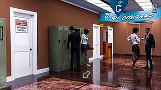 Timestamps: Lost Love #16 - My Slutty Art Teacher Recognized And My Huge White Cock