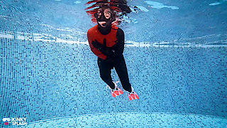 Underwater Scuba Date in My Tight Wetsuit: 2nd Date Cum Play
