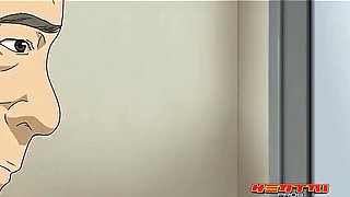 Hentai Maid Teen Fucks in Kitchen - Cum on Tits 69 with Indian Sister Uncensored