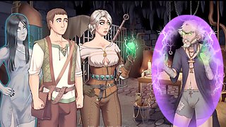 Steamy anime-inspired visual novel with dirty fantasies