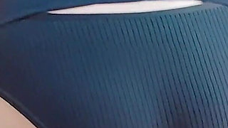 POV My Ass with Black Panties Causes Multiple Shots of Milk Before I Leave for Work