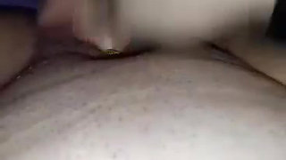 Fucking My Pussy With A Dildo While Having A Plug In