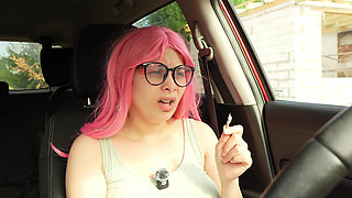 Giantess Story in Car