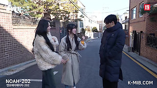 NOAH-202 korean When the last shy guys finally disappeared these girls had no choice but to take over themselves
