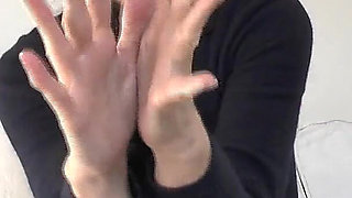 Worship My Beautiful Hands and Play with Yourself! Lady Victoria Valente