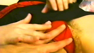 Eager Brunette Takes a Huge Dick in Her Mouth