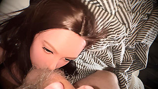 49 Min. Full Scene: My 18 Years Old Wife Vs Ultra Realistic Sex Doll