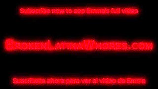 Rough Gangbang & Airtight DP for Busty Latina Emma - Big Tits Anal Destroyed