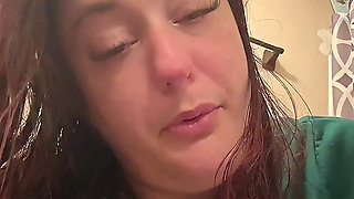 Constipation Toilet Struggle Close up of My Face with Desperation and Weeping by Bella Blast