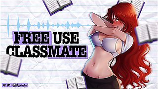 Nerdy Girl Fucked In The Library Hentai Asmr Audio Roleplay