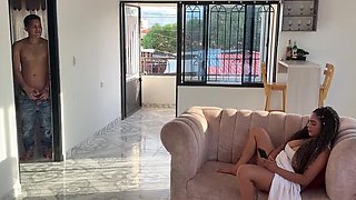 Mia Palvin Anal Fuck Stops Stepsister Masturbating - Big Tits Teen Takes Rough Desi Cock