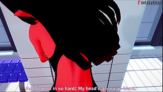 Meru the succubus Bikini POV sex