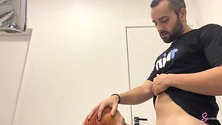 Brazilian Teen Leaked School Bathroom Sex Tape - Amateur Blowjob & Doggystyle Creampie in HD