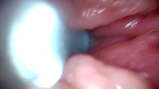 Teen POV: Endoscope G-Spot Close-Up – First Time Deep Pussy Exam