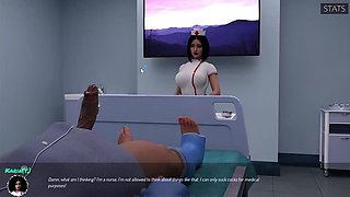 Hot MILF Gets Creampie During Medical Exam - Gameplay Part 3