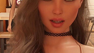 Elmwood University 2: Flexible Cheerleader Shows Me Her Moves and Kisses Me Passionately