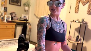 Wet and messy amateur blowjob and handjob