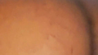 Hot Ebony Big Ass Maid Clean Dady's Cock When His Wife Is Out.