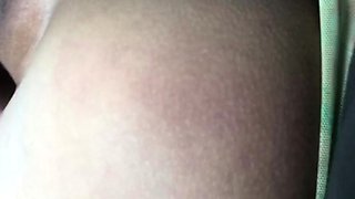 Shemale tranny enjoying solo masturbation