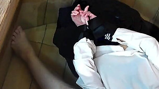 Dripping Uniform, Restrained in a Bathtub, off-campus Lesson