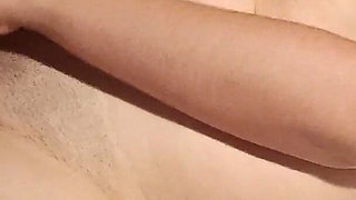 Solo Dildo Sex in Bed