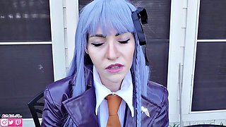 Femdom Cosplay Smoker Oral