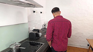 Nordlichtlissa Gets a Cock in the Kitchen on Valentine's Day.