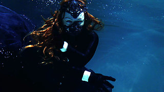 Underwater shooting - full backstage