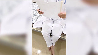 A Hot Vietnamese Nurse with a Great Figure Was Repeatedly Fucked by a Mysterious Stranger