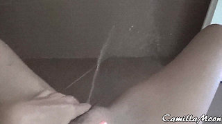 My Funny Pissing at the Wall in Hotel
