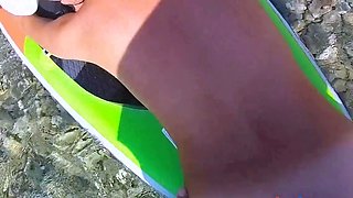 Rough Anal Sex with a Small-Breasted Amateur