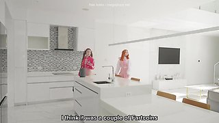 Sensual amateurs share passionate simulation sex fun