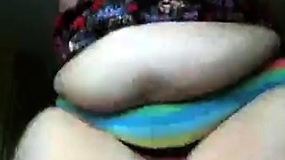 Black BBW Amateur on Webcam