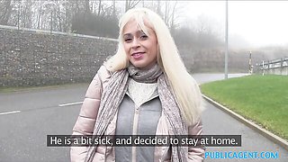 Vittoria Dolce's big tits scene by Public Agent