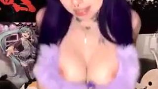 petgothgf purple kitty ppv