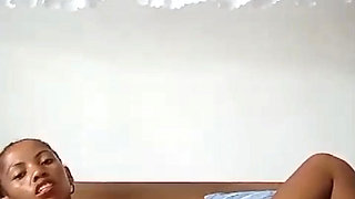 My friend Gasy alone in her room