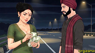Desi Kamini Bhabi Become Rendi with Lorry Driver - MILF