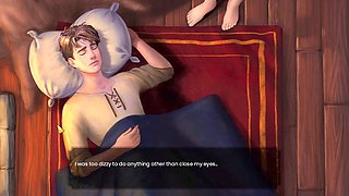 Cartoon fantasy adventure with Misskitty2k in animated hentai action