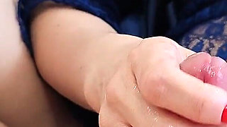 My Hot Wife's Greedy Hands & Massive Tits Milk Me Dry - Explosive Cum Flood on Her Boobs