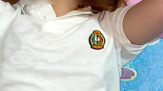 College Girl Gets Fucked From Missionary Position by Her College Teacher