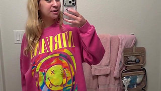 Peeing in My Best Friend’s Toilet! Ready for a Fun Weekend in Houston!!
