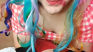 Harley Quinn Femboy Cosplay Model Crossdresser