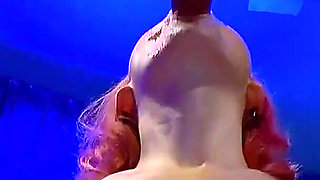 Redhead Slut Takes Massive Facial & Cum in Mouth During Ggg Bukkake