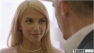 Sugar Daddy Gapes His Sugar Baby And Her Best Friend